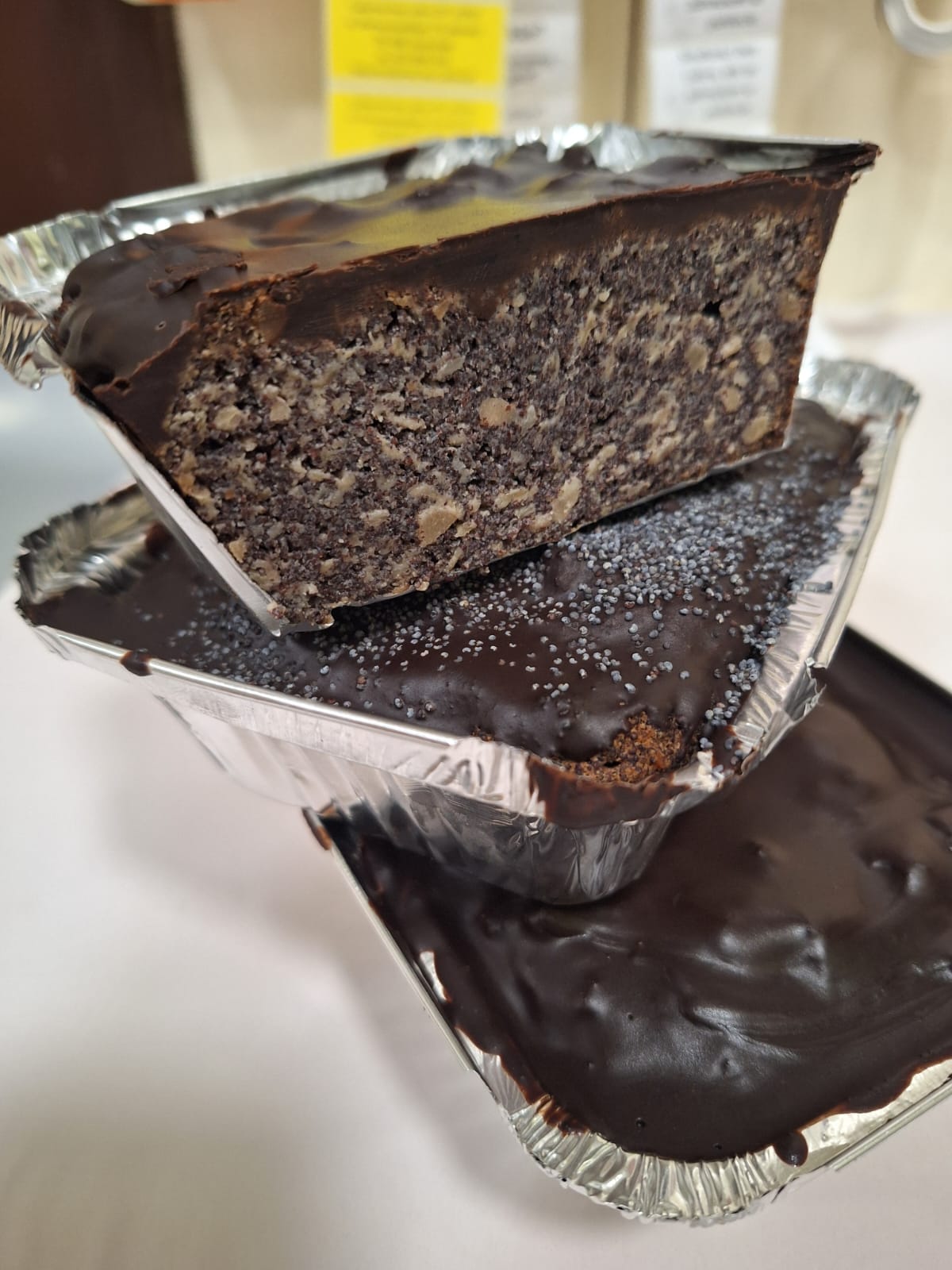 Makowiec w stylu japońskiego ciasta