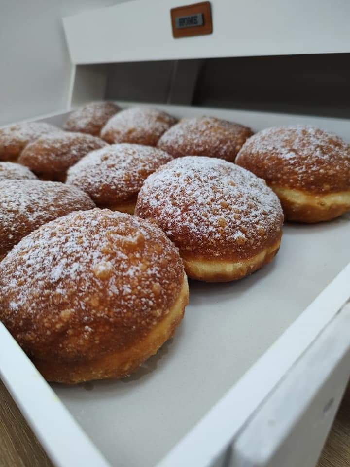 Fit pączki orkiszowe grubo nadziane